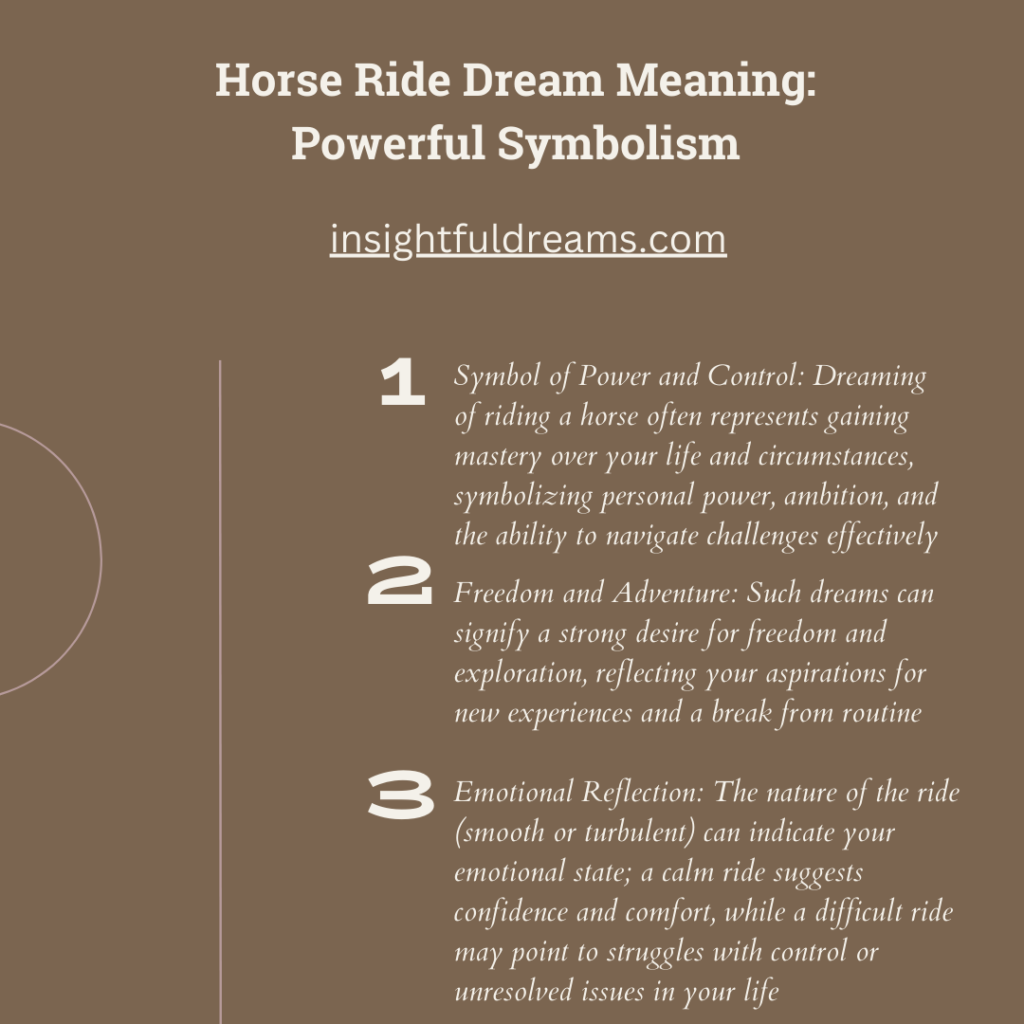 Horse Ride Dream Meaning: Powerful Symbolism and Interpretations From Around the World