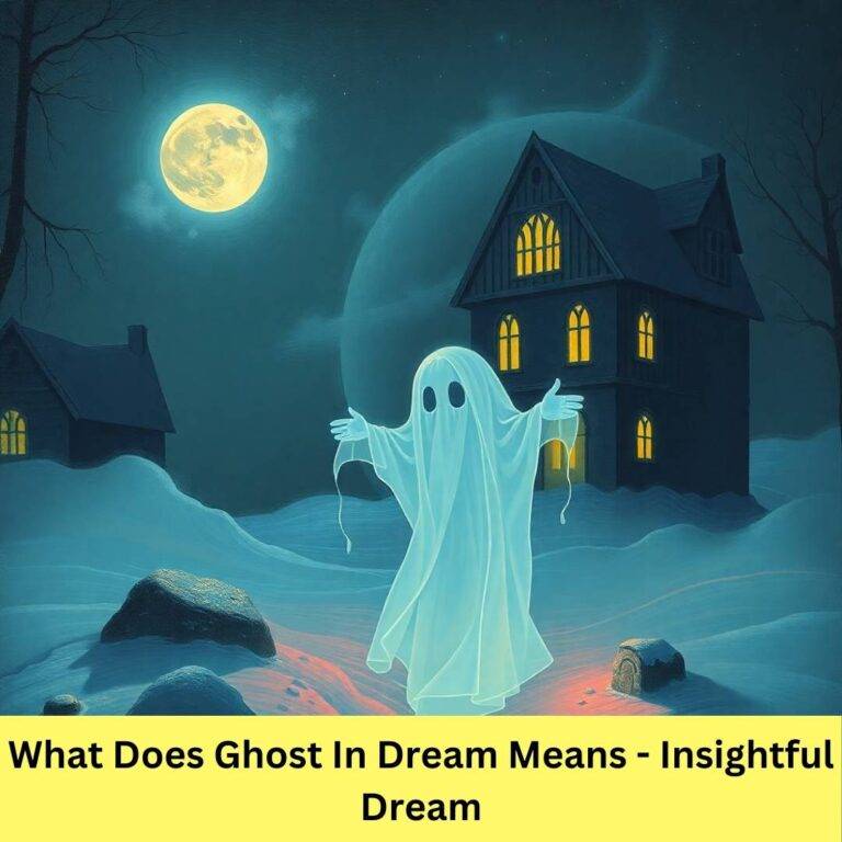 What Does Ghost In Dream Means