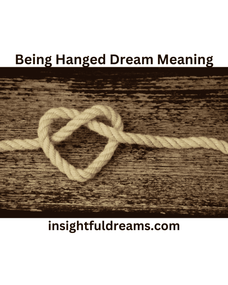 Being Hanged Dream Meaning