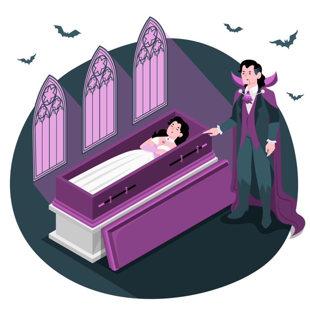 Seeing Yourself in a Coffin